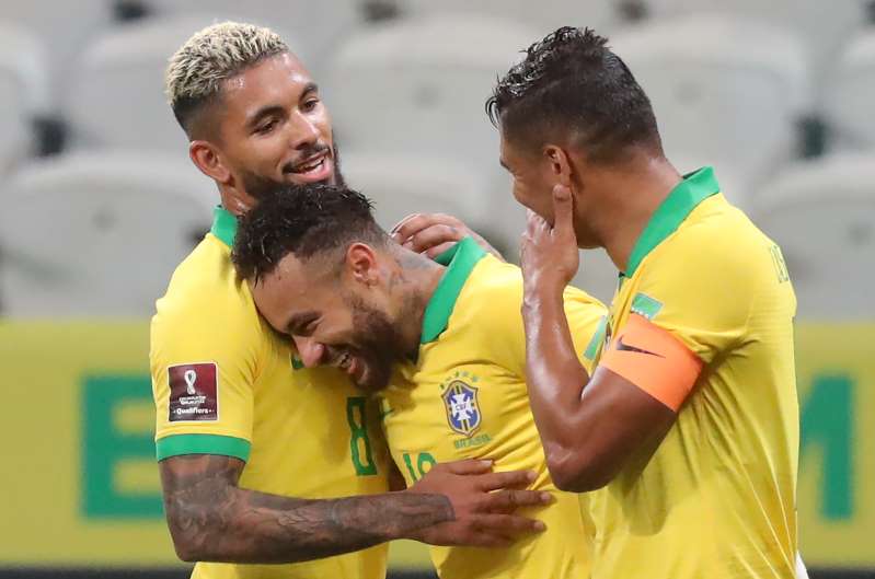 Qualifications: le Brésil écrase la Bolivie, Neymar double passeur