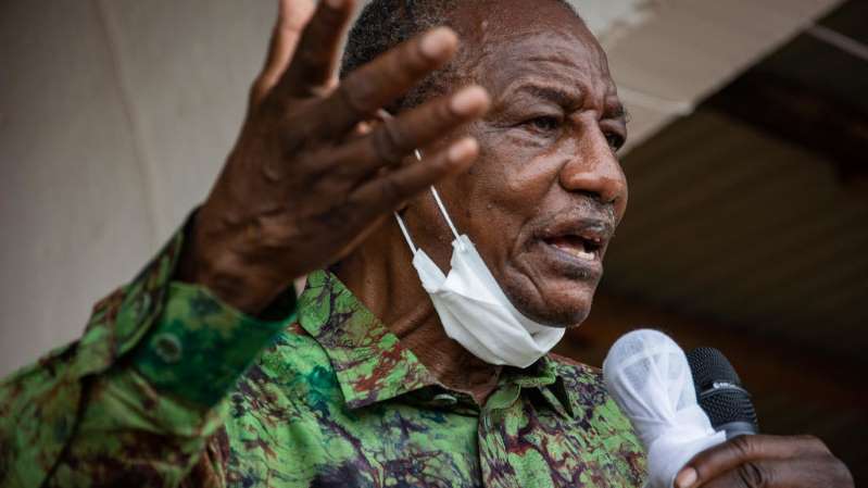 Présidentielle en Guinée: Alpha Condé poursuit sa campagne dans l’intérieur du pays