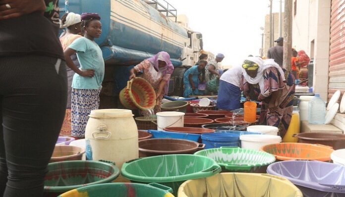 Distribution de l’eau : Des perturbations en vue à Dakar, Thiés et Louga