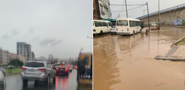 Fortes pluies : Dakar sous les eaux, le désarroi des automobilistes